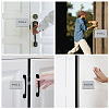 ABS Public Sign Stickers DIY-GF0002-49-5