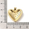 Rack Plating Brass with Cubic Zirconia Pendants KK-Z086-12G-04-3
