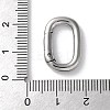 316 Stainless Steel Spring Gate Rings STAS-D303-02P-3