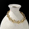 304 Stainless Steel Mariner Link Chain Bracelets for Women BJEW-F488-02G-3