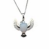 Peace Dove Water Droplet Crystal Necklace Pendant Fashion Ornament Simple Pendant VL5109-7-1