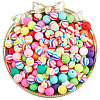 2 Bags 1 Styles Handmade Polymer Clay Beads CLAY-SC0002-85B-7