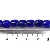 Handmade Lampwork Chevron Beads Strands X-LAMP-K041-01B-21-5