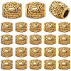 100Pcs Tibetan Style Alloy European Beads FIND-SP0002-30AG-1