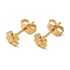 Brass Earrings EJEW-O003-01E-G-1