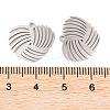 Non-Tarnish 5Pcs 201 Stainless Steel Pendants STAS-M056-02A-P-3