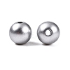 Matte Style Spray Painted Acrylic Beads ACRP-S669-8mm-01-1-2