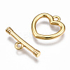 Brass Toggle Clasps KK-T063-93G-NF-3