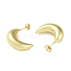 Ion Plating(IP) 304 Stainless Steel Stud Earrings for Women STAS-I304-19G-2