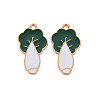 Alloy Enamel Pendants ENAM-T016-16-RS-2