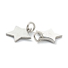 Tarnish Resistant (Defective Closeout Sale: Scratches)304 Stainless Steel Charms STAS-XCP0001-34-3