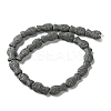 Fish Dyed Natural Lava Rock Beads Strands G-O126-01A-11-2