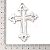 Tibetan Style Alloy Big Gothic Pendants TIBEP-A20541-AS-FF-3