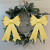 Christmas PVC Glitter Bowknot AJEW-SP0003-72C-02-7