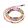 Natural Multicolor Tourmaline Beads Strands G-P457-A01-14F-3