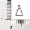 Anti-Tarnish 304 Stainless Steel Charms STAS-R003-01P-06-3