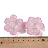 Simulation Lotus Shape Acrylic Bead Caps SACR-A008-06C-3
