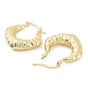Rack Plating Brass Rhombus Hoop Earrings EJEW-B027-06G-2