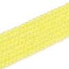 Transparent Glass Beads Strands GLAA-H021-03-23-1
