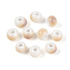 Bright Glazed Porcelain Beads PORC-D300-A16-1