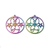 Ion Plating(IP) 304 Stainless Steel Pendant STAS-H212-42MC-1