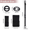 3Pcs Nylon Non-slip Bra Straps FIND-BC0005-67-2