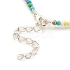 Glass Seed Beaded Necklace X-NJEW-JN03825-01-5