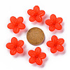 Frosted Acrylic Bead Caps MACR-S371-08A-712-3