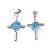 Rhinestone Pendants KK-L157-09C-2