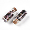 Glass Wishing Bottle Display Decorations AJEW-T013-02I-2