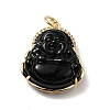 Natural Dyed Jade Pendants KK-C242-06G-01-1