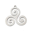 201 Stainless Steel Pendants STAS-I359-05P-1