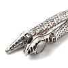 Alloy Popcorn Chain Necklaces LS-NJEW-Z020-01D-P-4