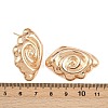 Brass Stud Earrings EJEW-H168-04G-5