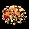 Rainbow Iridescent PVC Paillette/Sequins Beads & Links & Pendants LS-PVC-C001-01D-2