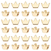 30Pcs Brass Beads for Jewelry Craft Making KK-LP0001-49-1