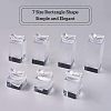 Acrylic Single Jewelry Display Stand Sets RDIS-FG0001-02-5