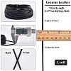 5M Cowhide Leather Cords for DIY Craft WL-GF0001-25A-01-2