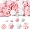 30Pcs Food Grade Eco-Friendly Silicone Beads SIL-FS0001-26B-1