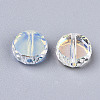 Transparent K9 Glass Beads RGLA-T152-03-2