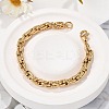 667 Stainless Steel(Grade 201 Equivalent) Chain Bracelets BJEW-P351-01B-G-1