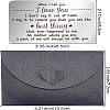Stainless Steel Blank Thermal Transfer Cards and Paper Envelopes DIY-FG0001-74A-2