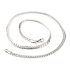 Non-Tarnish 304 Stainless Steel Twist Chain Necklaces for Women NJEW-G140-08B-P-1