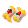 Baking Paint Glass Enamel Beads BLOW-D300-01K-2