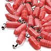 Synthetic Rhodochrosite Pendants G-Z067-07P-18-1