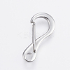Tarnish Resistant 304 Stainless Steel Keychain Clasp Findings LS-STAS-P150-07P-1
