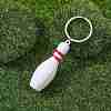 ABS Plastic Sports Ball Theme Pendants Keychains KEYC-JKC00659-04-2