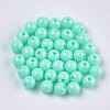 Opaque Plastic Beads KY-T005-6mm-618-1