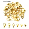 30Pcs 6 Styles 304 Stainless Steel Lobster Claw Clasps STAS-YW0002-48-1