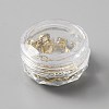 Alloy Rhinestone Cabochon MRMJ-WH0070-45G-2